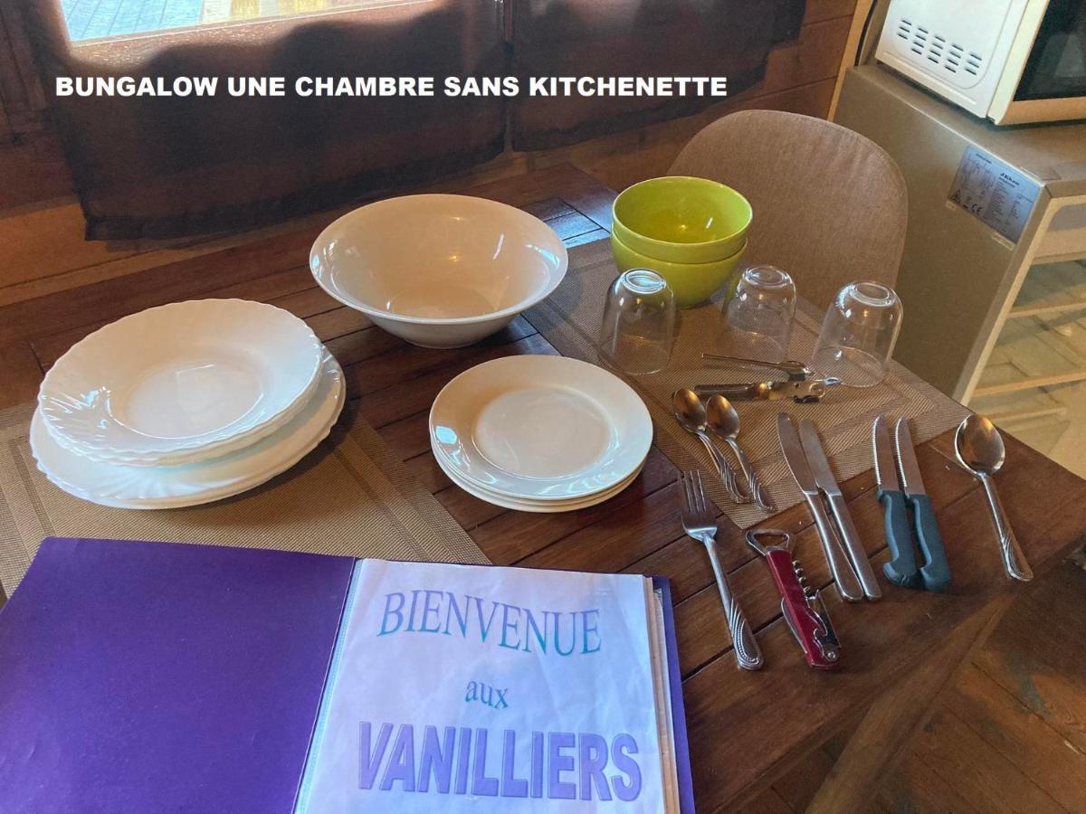 סיינט ג'וזף Les Bungalows Les Vanilliers, Sud Sauvage Avec Piscine מראה חיצוני תמונה