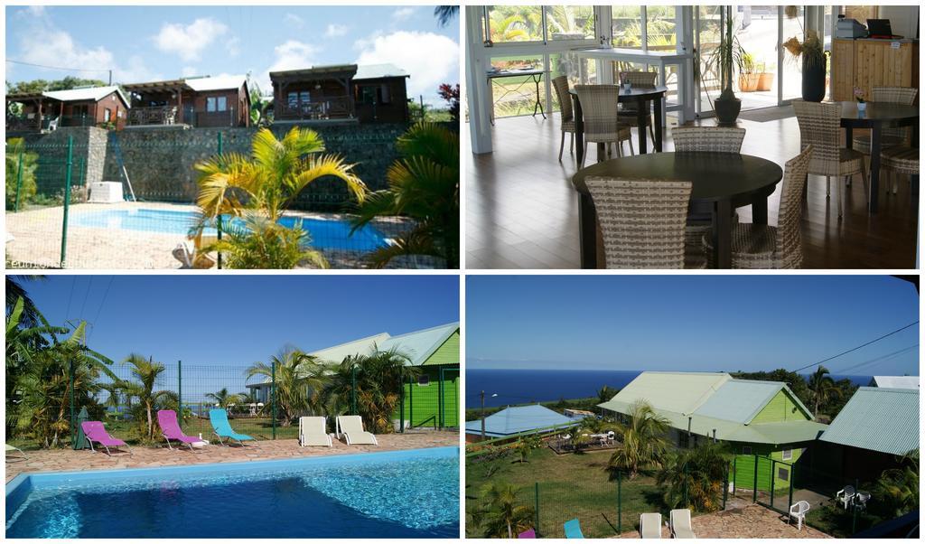 סיינט ג'וזף Les Bungalows Les Vanilliers, Sud Sauvage Avec Piscine מראה חיצוני תמונה